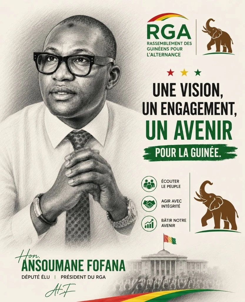 Affiche Vision — Honorable Ansoumane Fofana